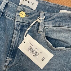 Frame Denim Women's Light Blue High Rise Jeans